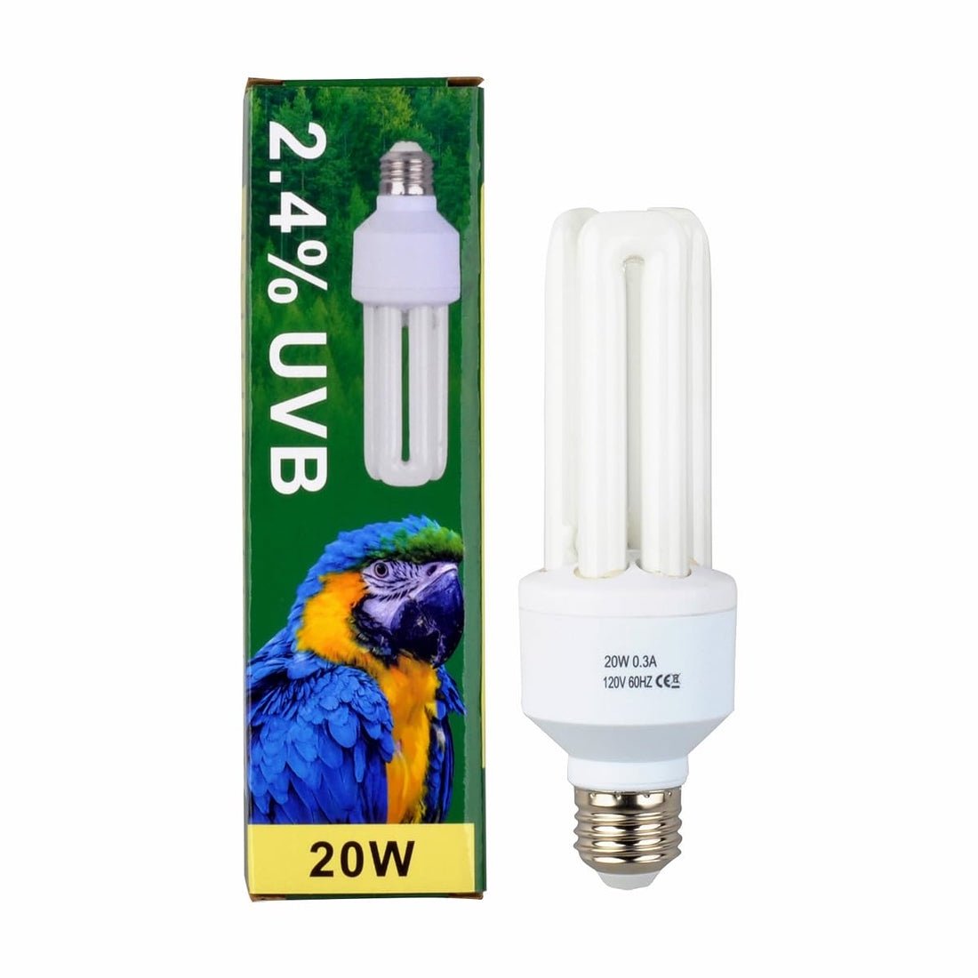 Sundew 2.4% UVB Bird Light Bulb