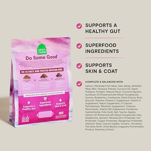 Open Farm Epic Blend Dry Dog Food, Variety Pack, 3.5lb Bag (Set of 3)