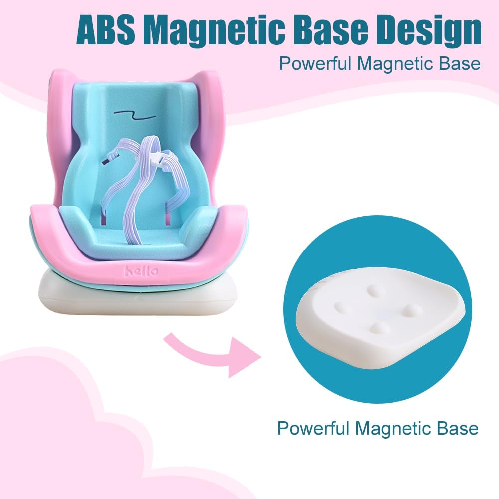 Hamsters Car Seat,Adjustable Leash Gerbils Car Vent Holder Includes
