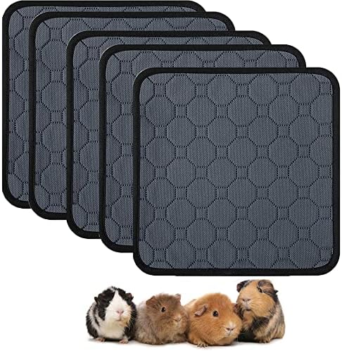 2 pcs Guinea Pig Cage Liners - Washable Guinea Pig Pee Pads