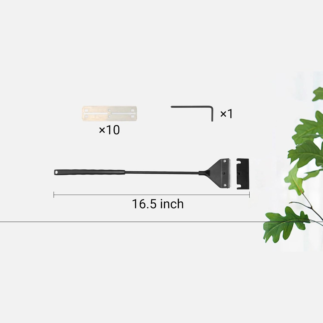 Vimvins Algae Scraper for Glass Aquarium,Aquarium Razor Scraper