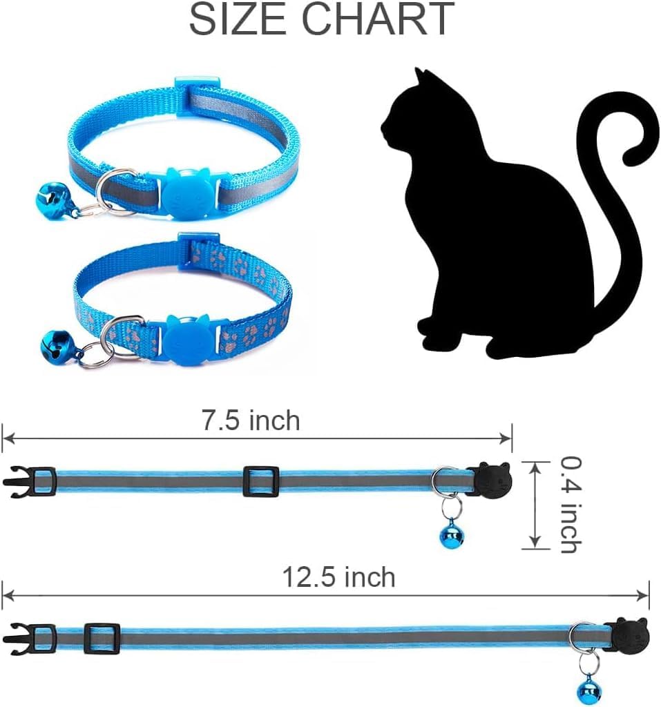 2 Pack Cat Collar with Bells