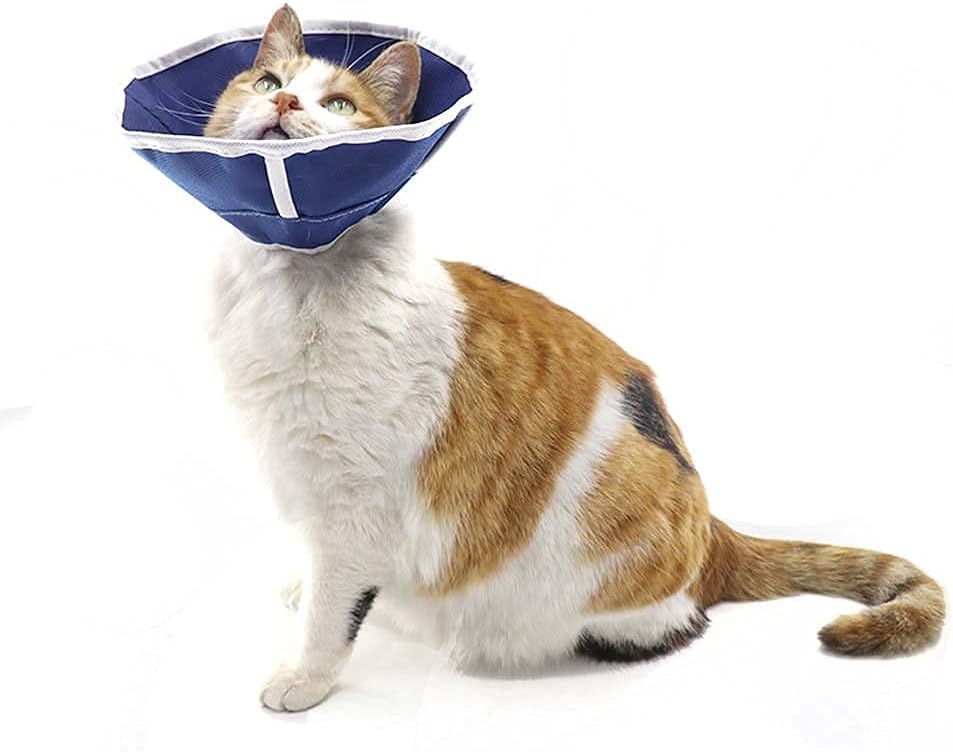 Soft Cat Recovery Collar Cat Cone E Collar Nonwoven Fabric