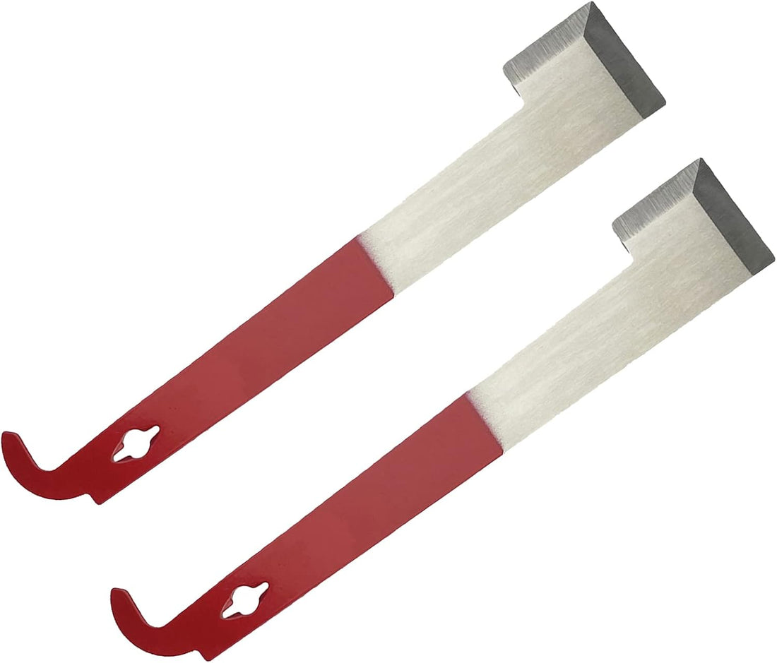 5 Pack Steel J Hook Bee Hive Tool Frame Lifter and Scraper