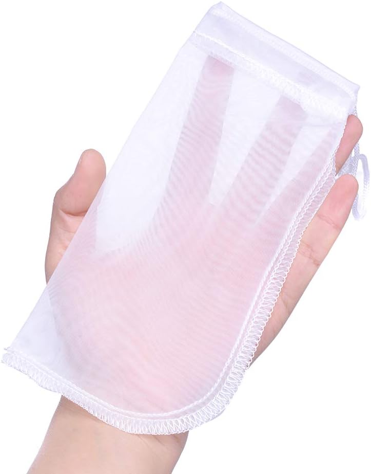 ALEGI Aquarium Extra Fine Media Filter Bag 7.5"*3.6" 3 Pack