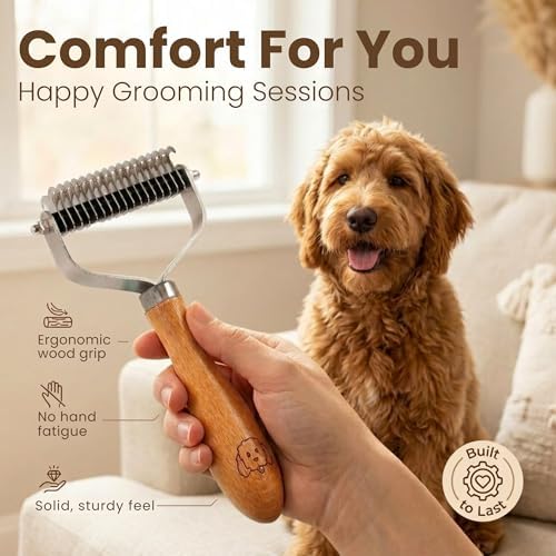 Pet Dematting Comb & Pet Dematting Brush & Rake