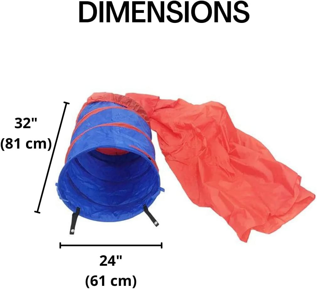 Midlee Dog Agility Chute Tunnel Training Equipment