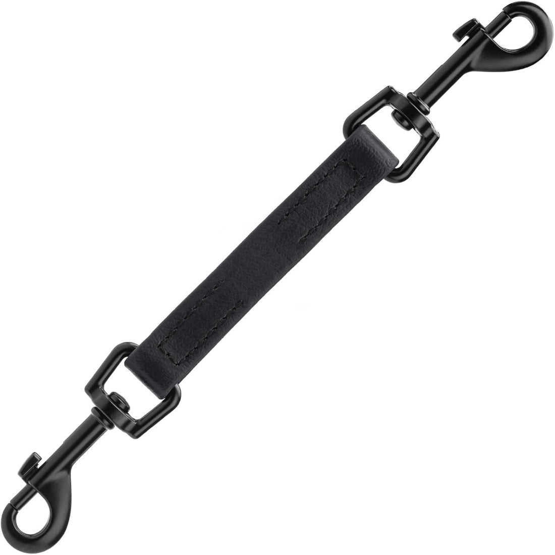 Biothane Collar Safety Backup Clip | Dual Rotating Metal Clasps