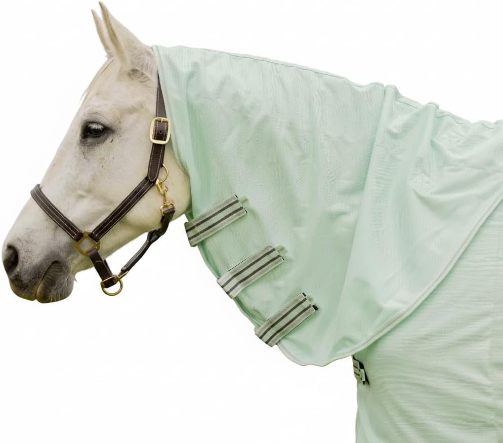 Equinavia Brisk Mesh Horse Fly Sheet with Neck Coverage, UV Protection