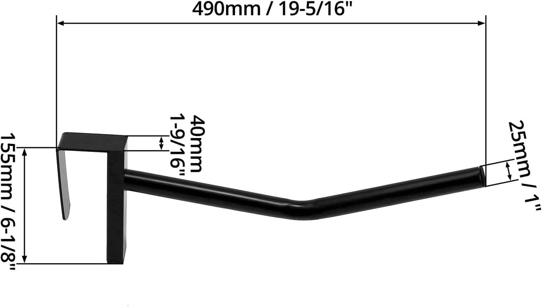 QWORK Saddle Rack, 2 Pack Removable Saddle Rack