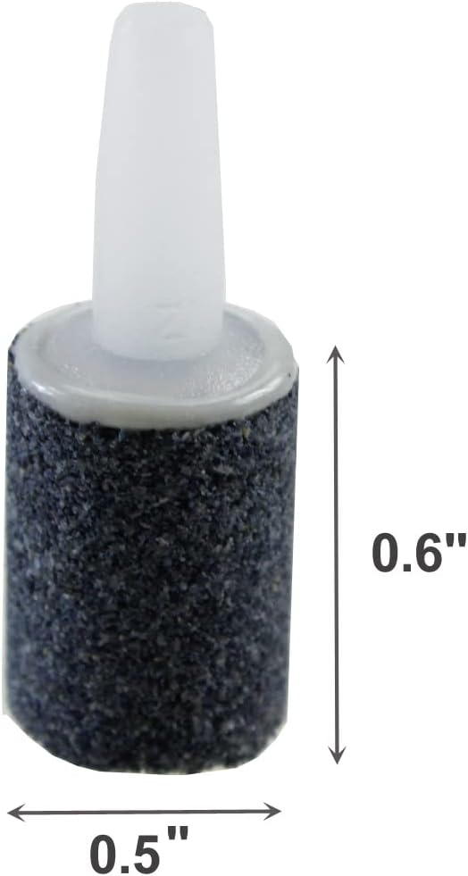 AQUANEAT Aquarium Air Stones 1 inch 12 Pack, Bubble Stone