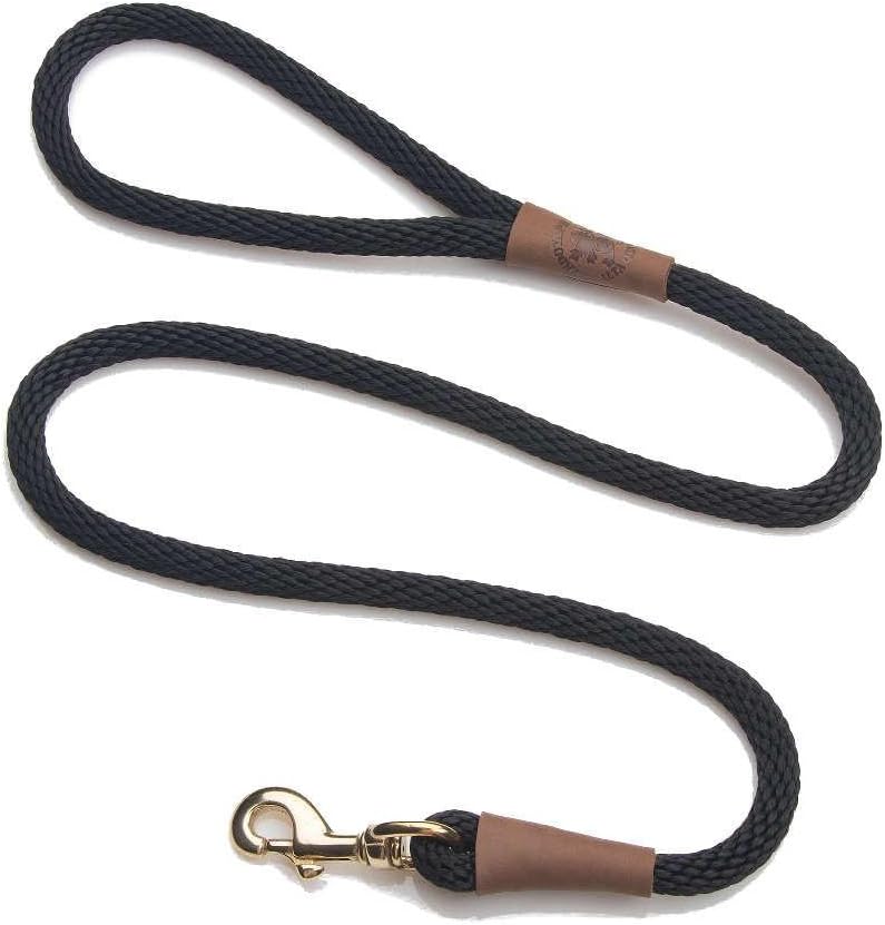 Mendota Pet Snap Leash - British-Style Braided Dog Lead