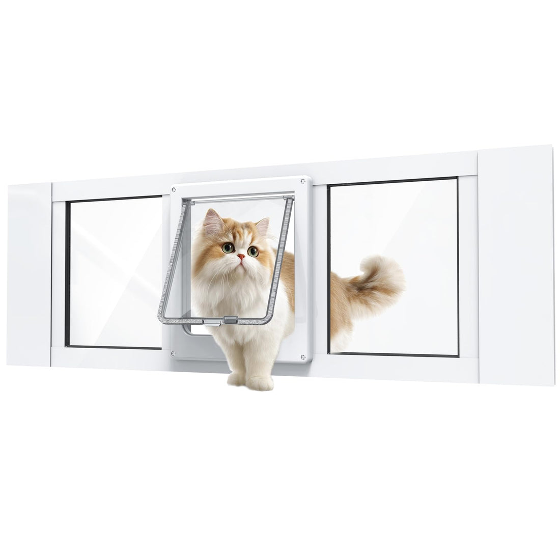 NIAOMAOGOU Cat Door for Window