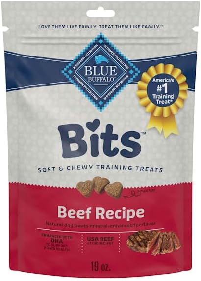 Blue Buffalo Bits Soft Dog Treats for Training