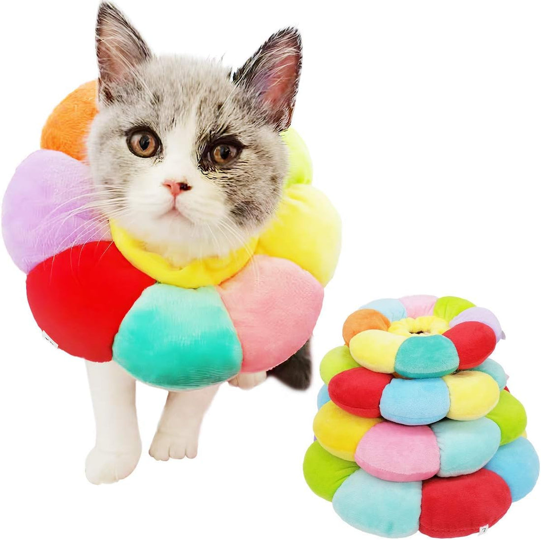 Cat Small Dog Recovery Collar, Cute Neck Cone After Surgery
