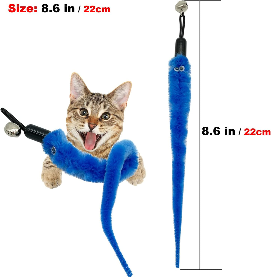 CATENESS Cat Worm Toy Refills