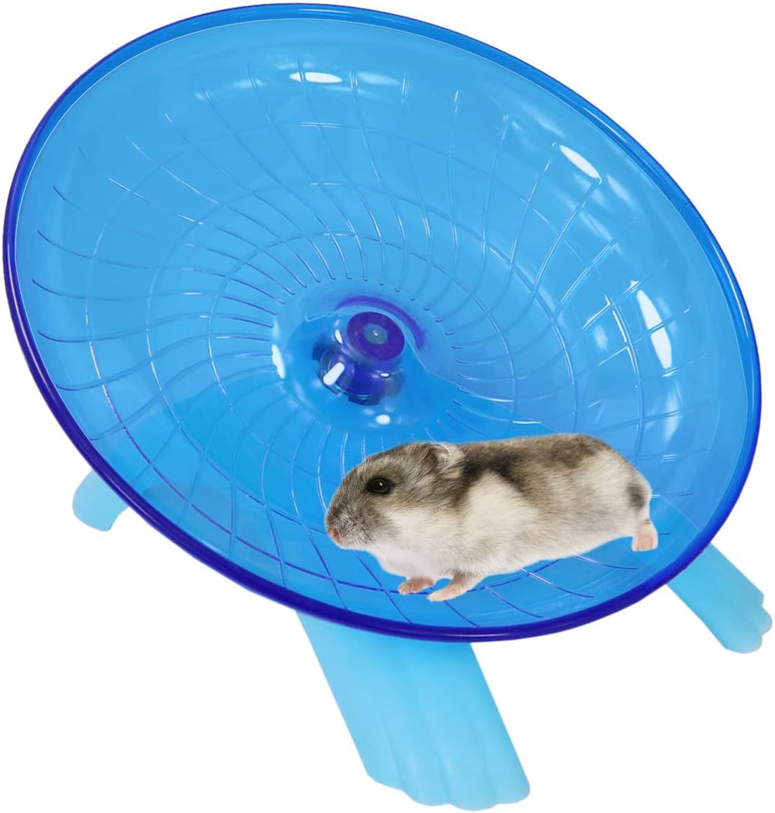 Hamster Flying Saucer Silent Running Exercise Wheel for Gerbil Rat