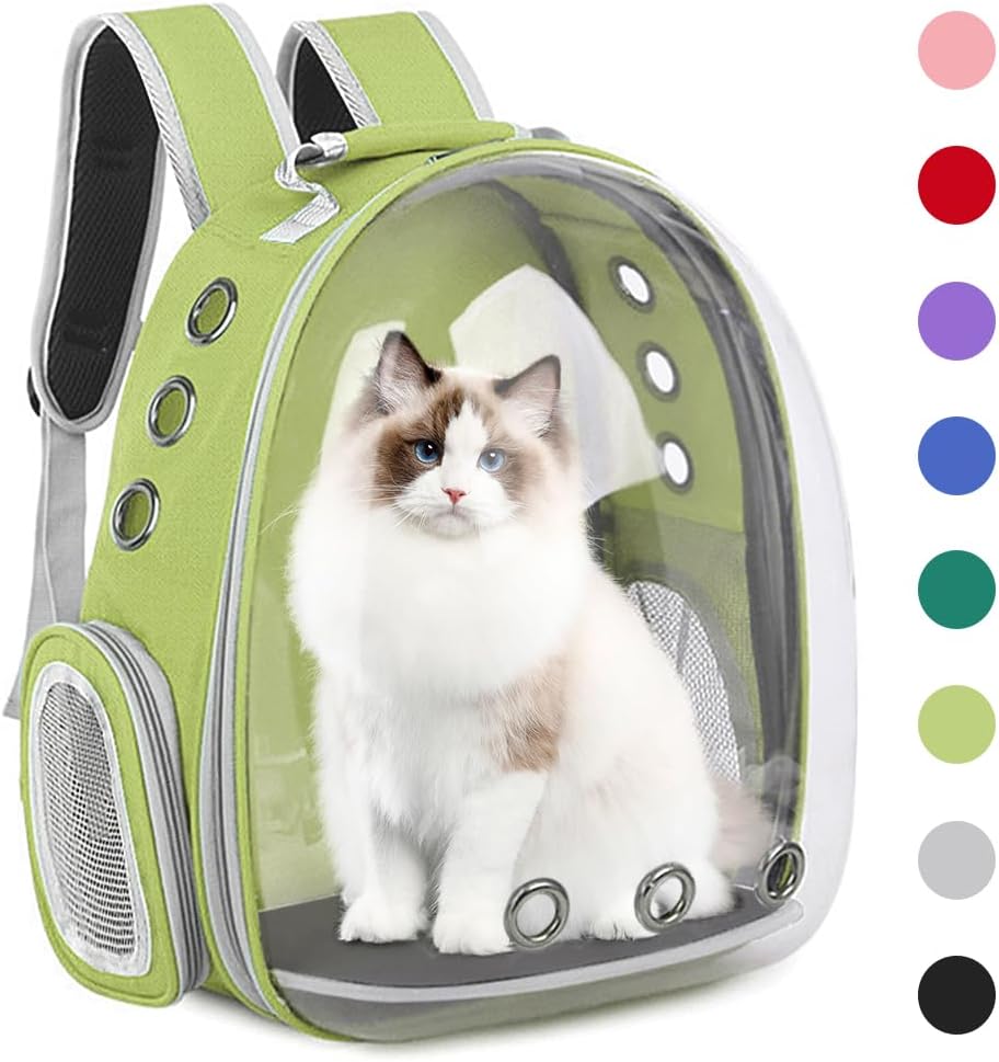 Pet Backpack Carrier,Bubble Backpack Cat Carrier,Pets and Small