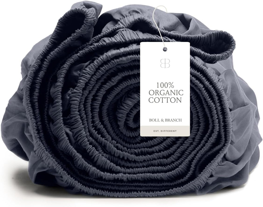 BOLL & BRANCH Signature Hemmed Fitted Sheet