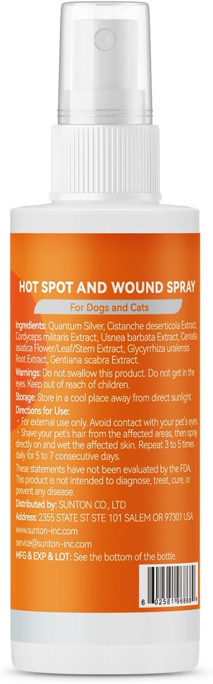 PUAINTA Hot Spot Spray for Dogs