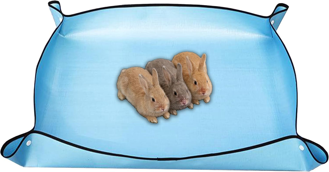 Waterproof Pet Playpen Mat, Reusable Cage Liner