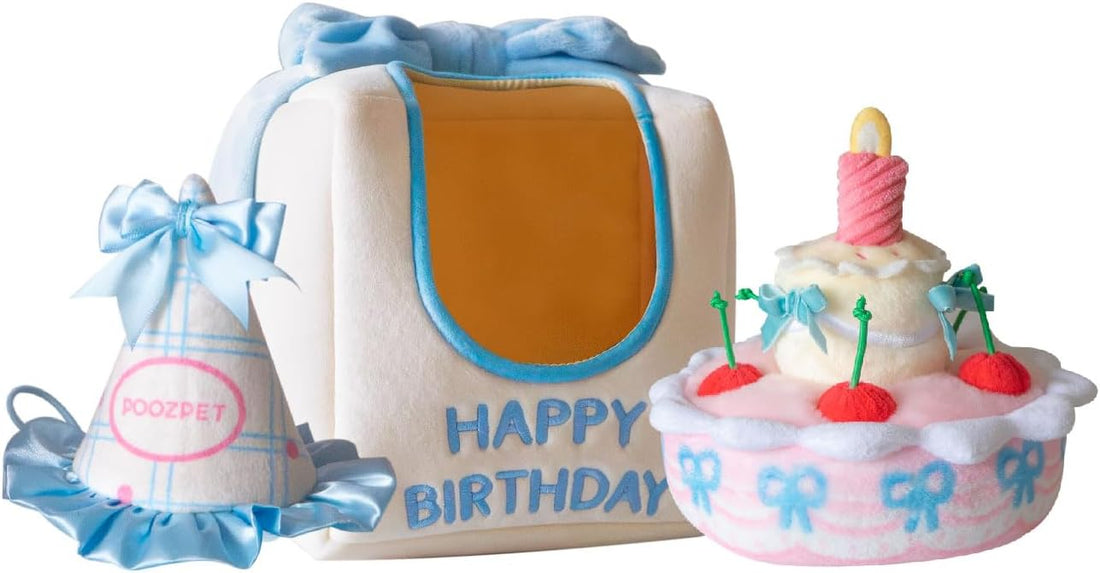 Birthday Cake Snuffle Toy Set