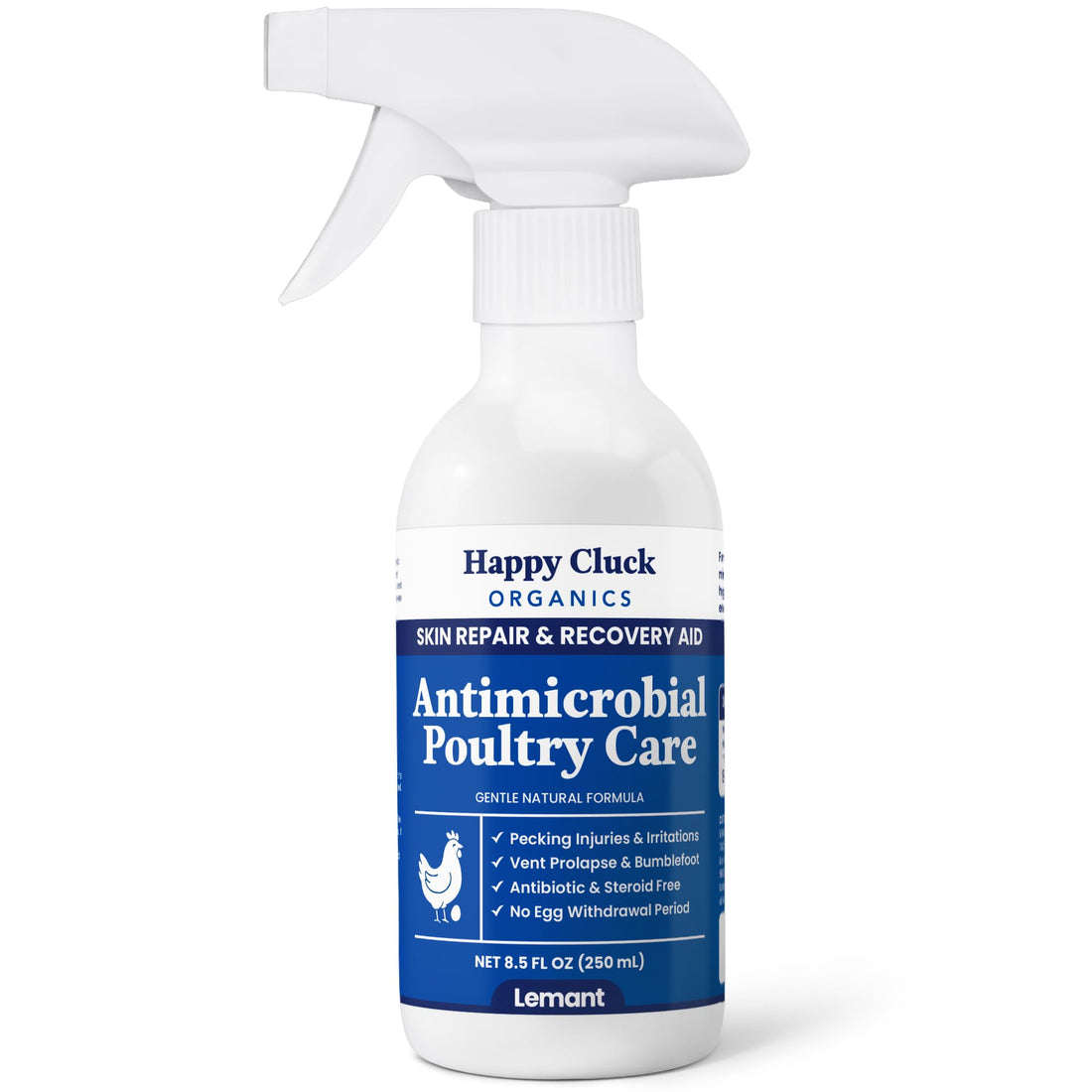 Lemant Poultry Care Spray | Skin Repair & Recovery Aid for Chicken