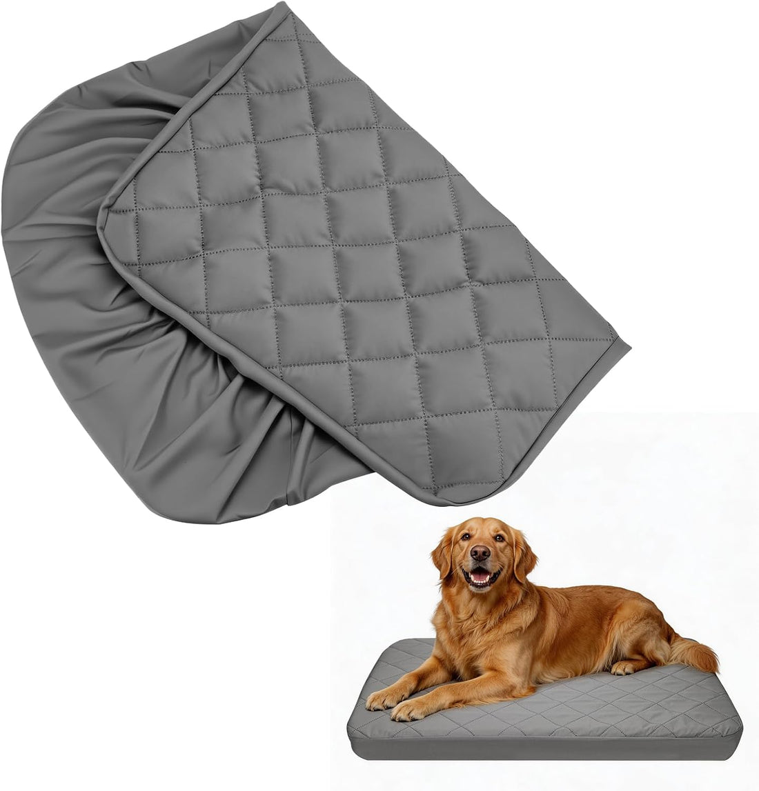 Waterproof Dog Bed Cover Replacement - XXL (54"x44")