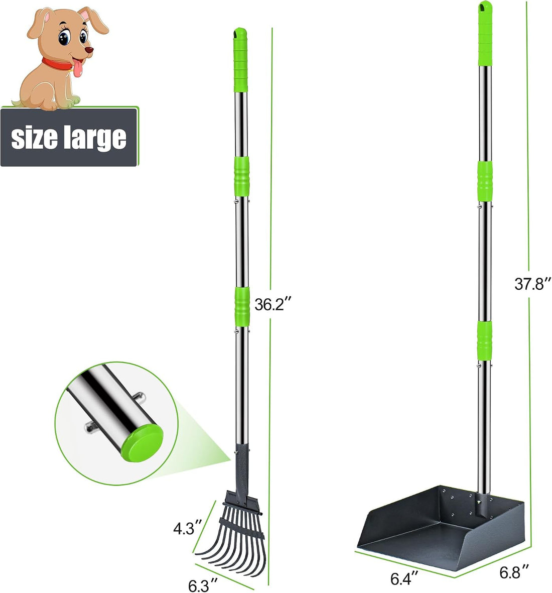 Niubya Pooper Scooper for Dogs