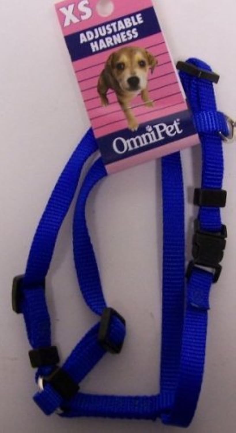 Kwik Klip Adjustable Nylon Pet Harness, Red, X-Small
