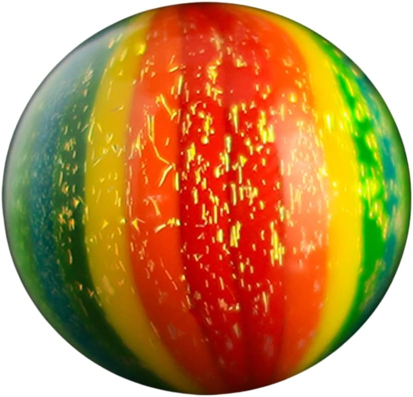 Dichro Rainbow Glass Sphere Marbles | Two 6mm Marbles
