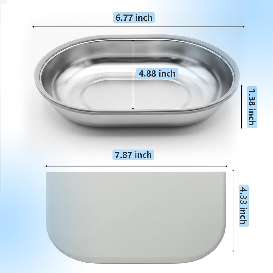 Stainless Steel Bowl for Automatic Pet Feeder, SUS 304