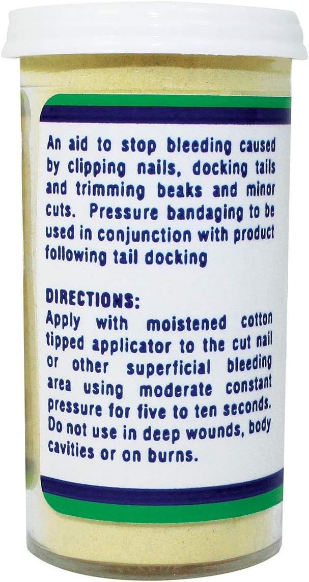 ARC Laboratories Kwik-Stop Styptic Powder for Dogs, Cats, and Birds