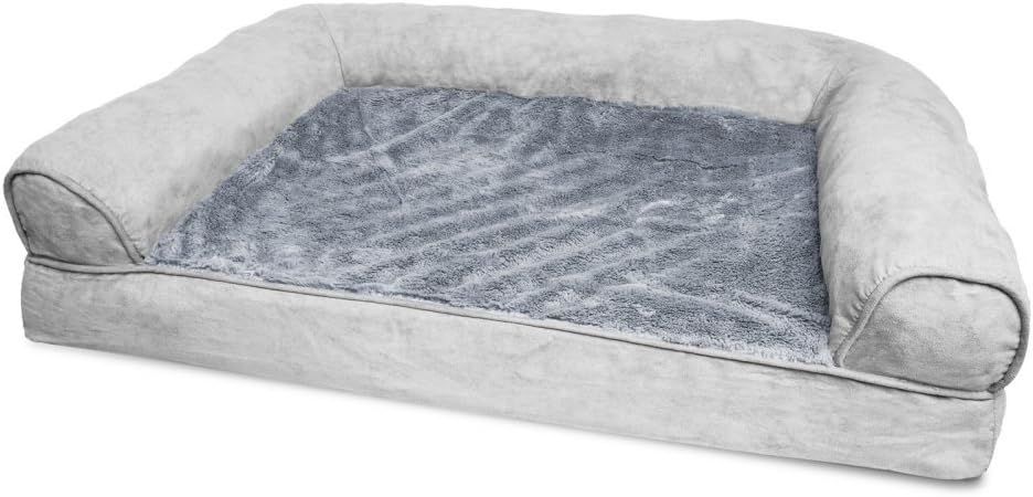 Furhaven Orthopedic Dog Bed for Medium/Small Dogs w/ Removable