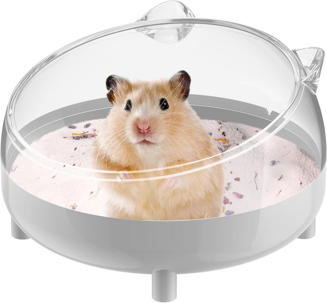 Pawfly Hamster Sand Bath Container, Hamster Sand Bath Box