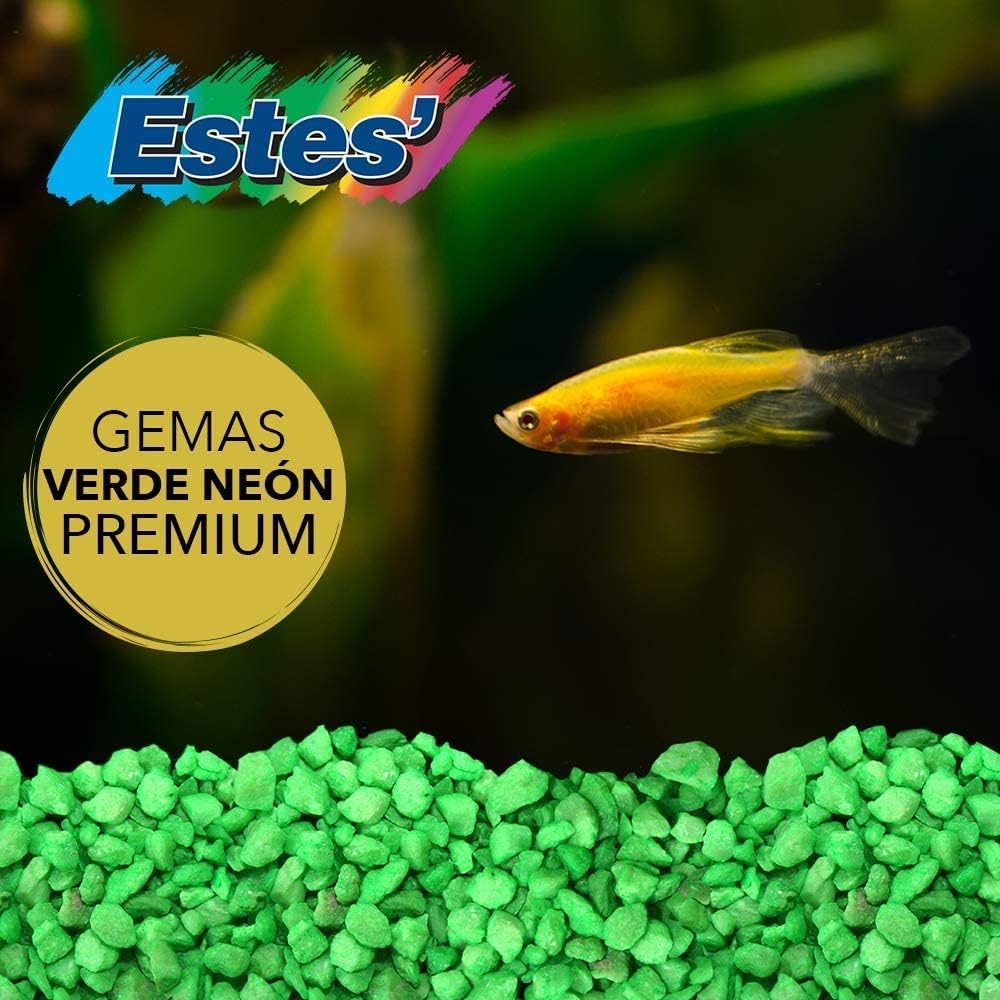 Spectrastone Permaglo Green Aquarium Gravel for Freshwater Aquariums