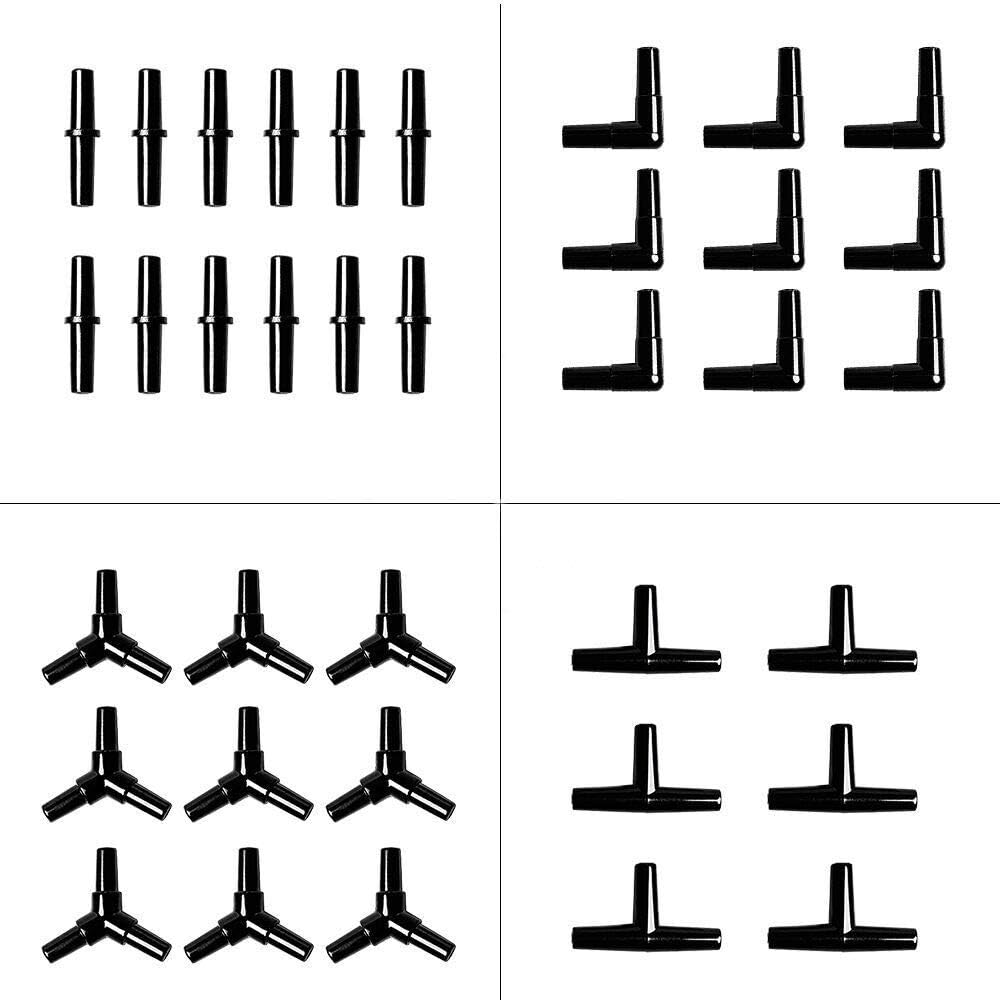 Aquarium Airline Tubing Connectors I T L Y 40pcs Fish Tank Air Tube