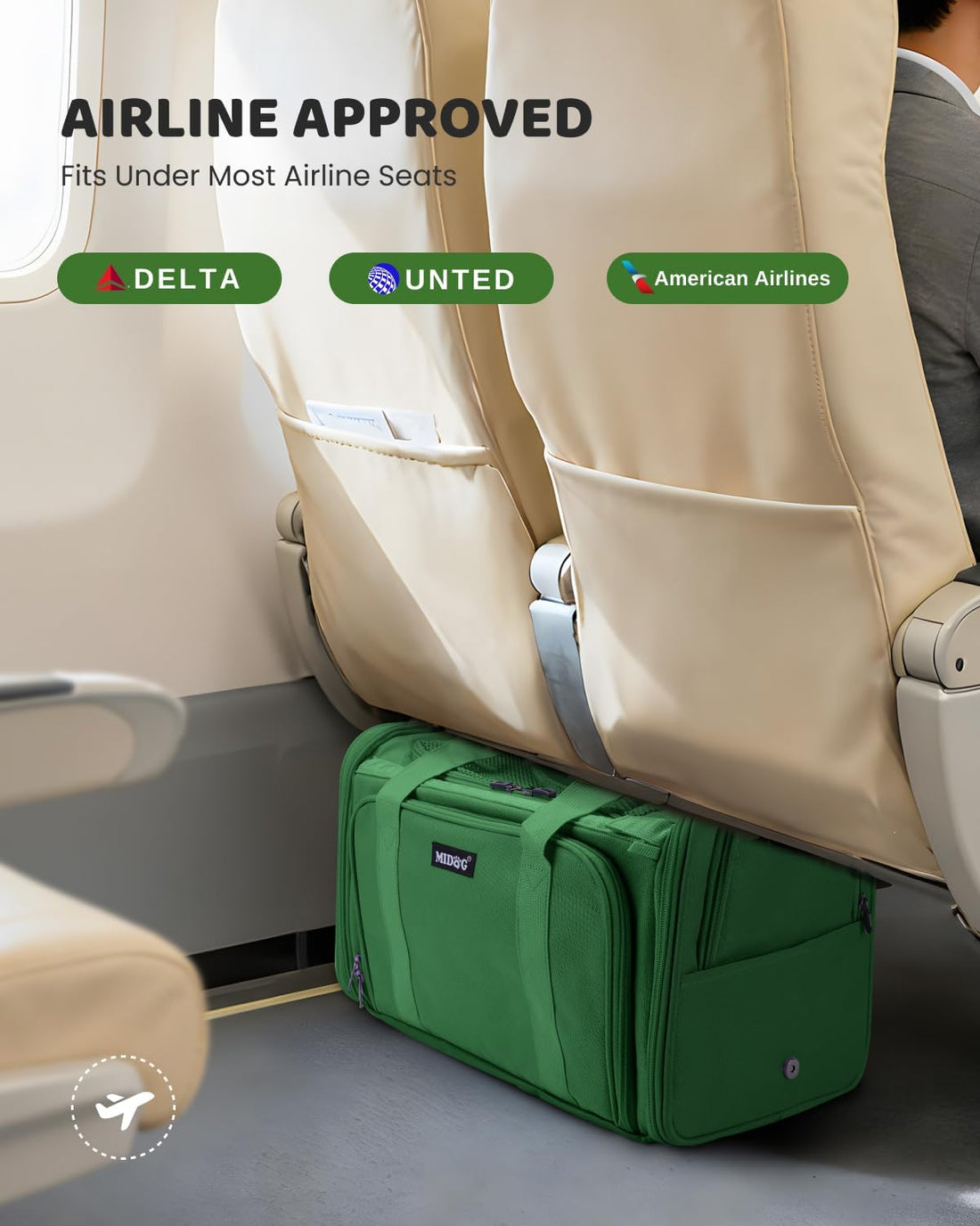 MIDOG Soft Cat Carrier Airline Approved