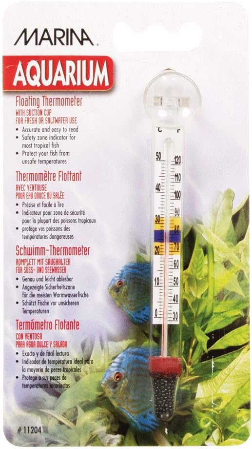 Marina Deluxe Floating Thermometer with Suction Cup