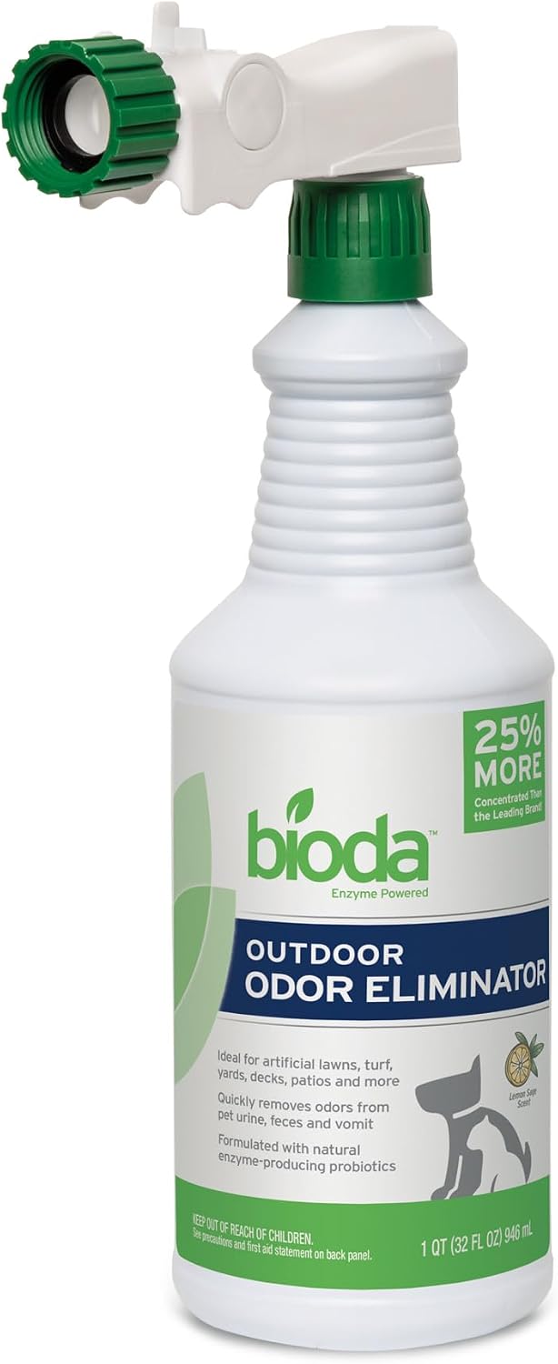 Bioda Probiotic Natural Outdoor Odor Eliminator, 1 gal Refill, Enzyme