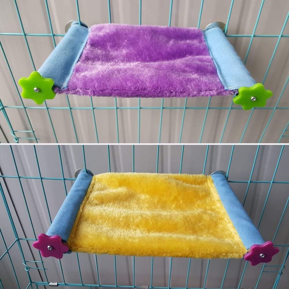 Litewoo Bird Nest Bed Hammock Hanging Parrot House Perch Stand