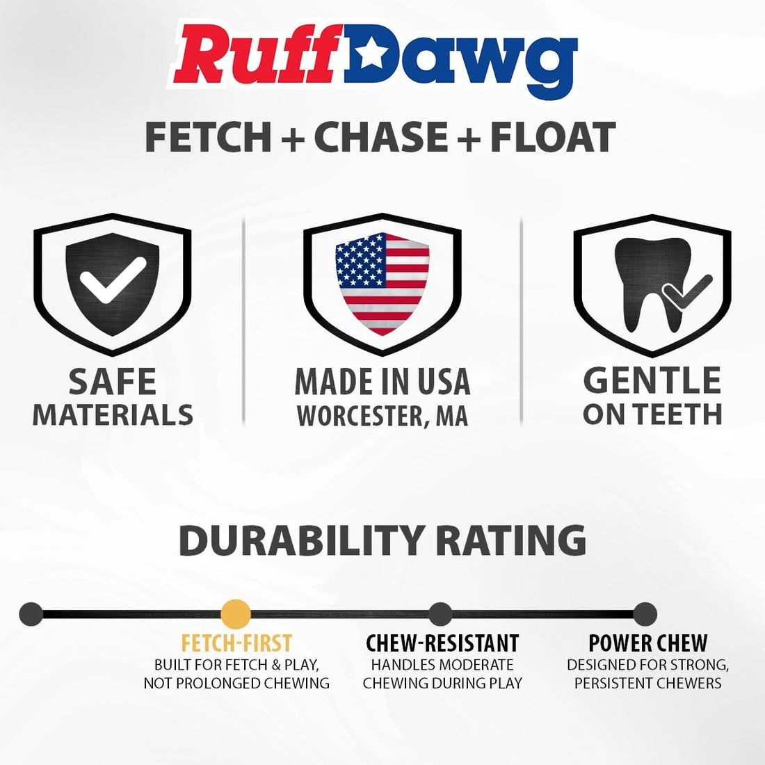 Ruff Dawg Ruff-Flex K9 Flyer JR Flying Disc Dog Toy, SM