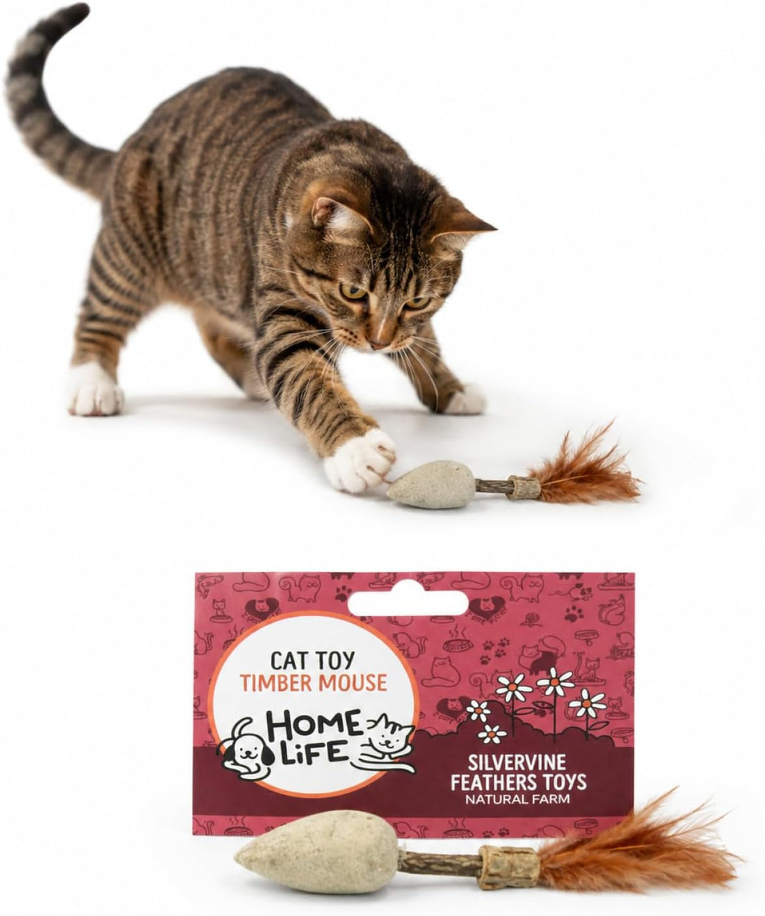 HomeLife Pet Snuggler Cat Toy – 100% Natural Silvervine Cat Toy