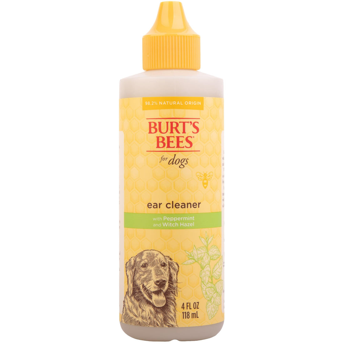 BURT'S BEES FOR PETS Ear Cleaner for Dogs with Pepeprmint and Witch