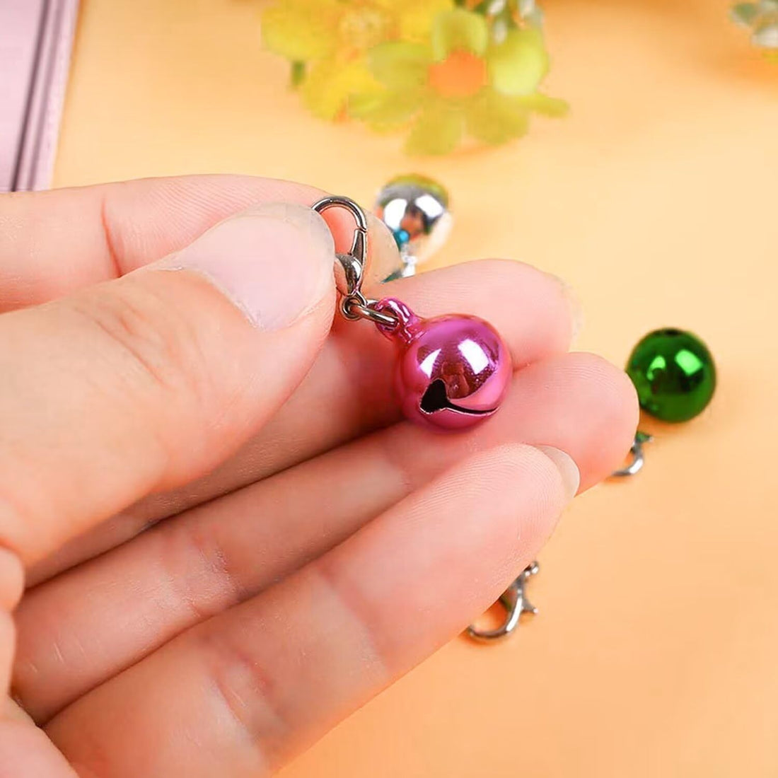 Aoche Pet Bells for Dog Cat Collar 6 pack,Charm Pet Pendant