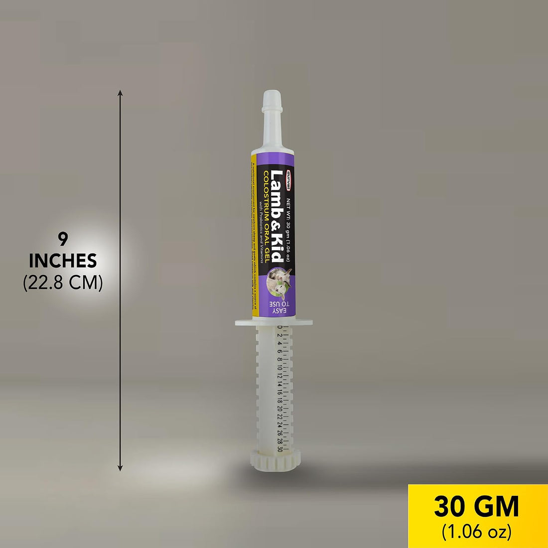 DURVET 698308 Oral Colostrum Gel for Lamb & Kids, 30ml