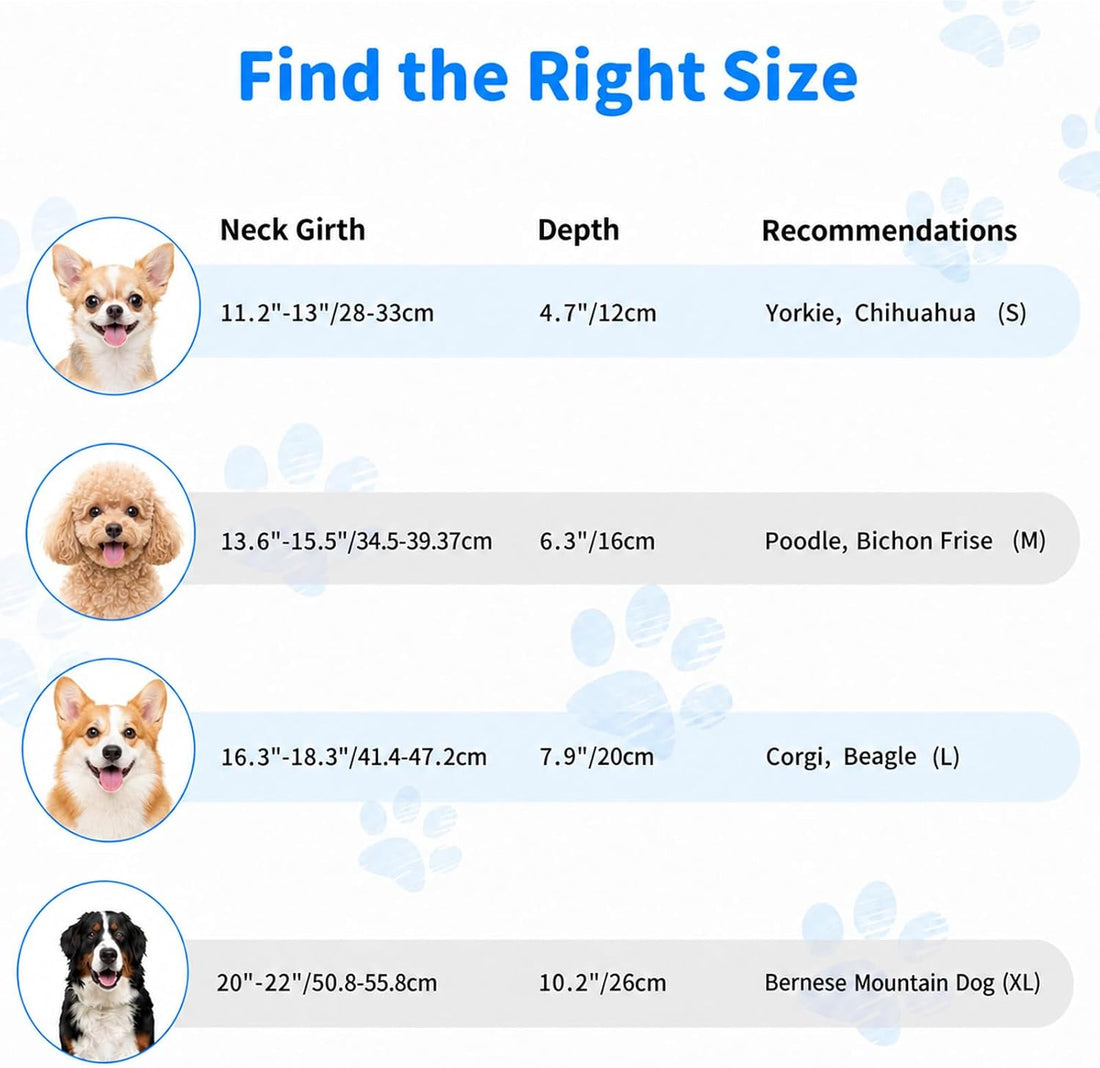 Soft Dog Cone Collar to Stop Licking, Recovery Collar After Surgery