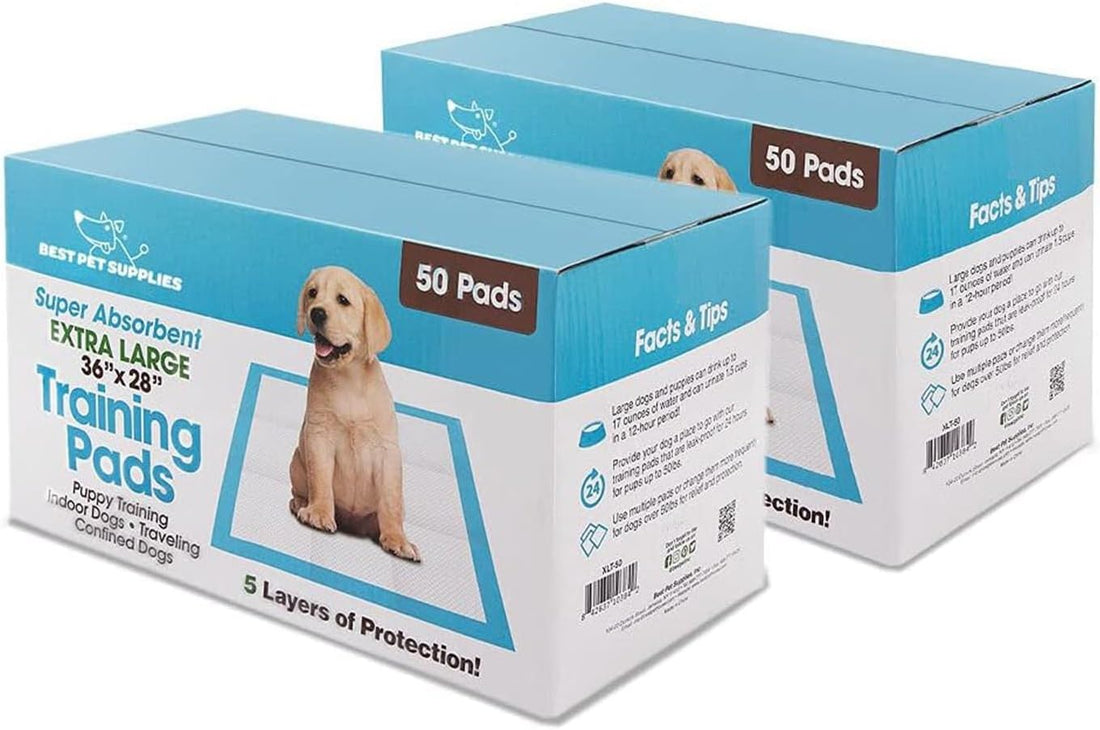 Best Pet Supplies XL Puppy Pads 100 Count