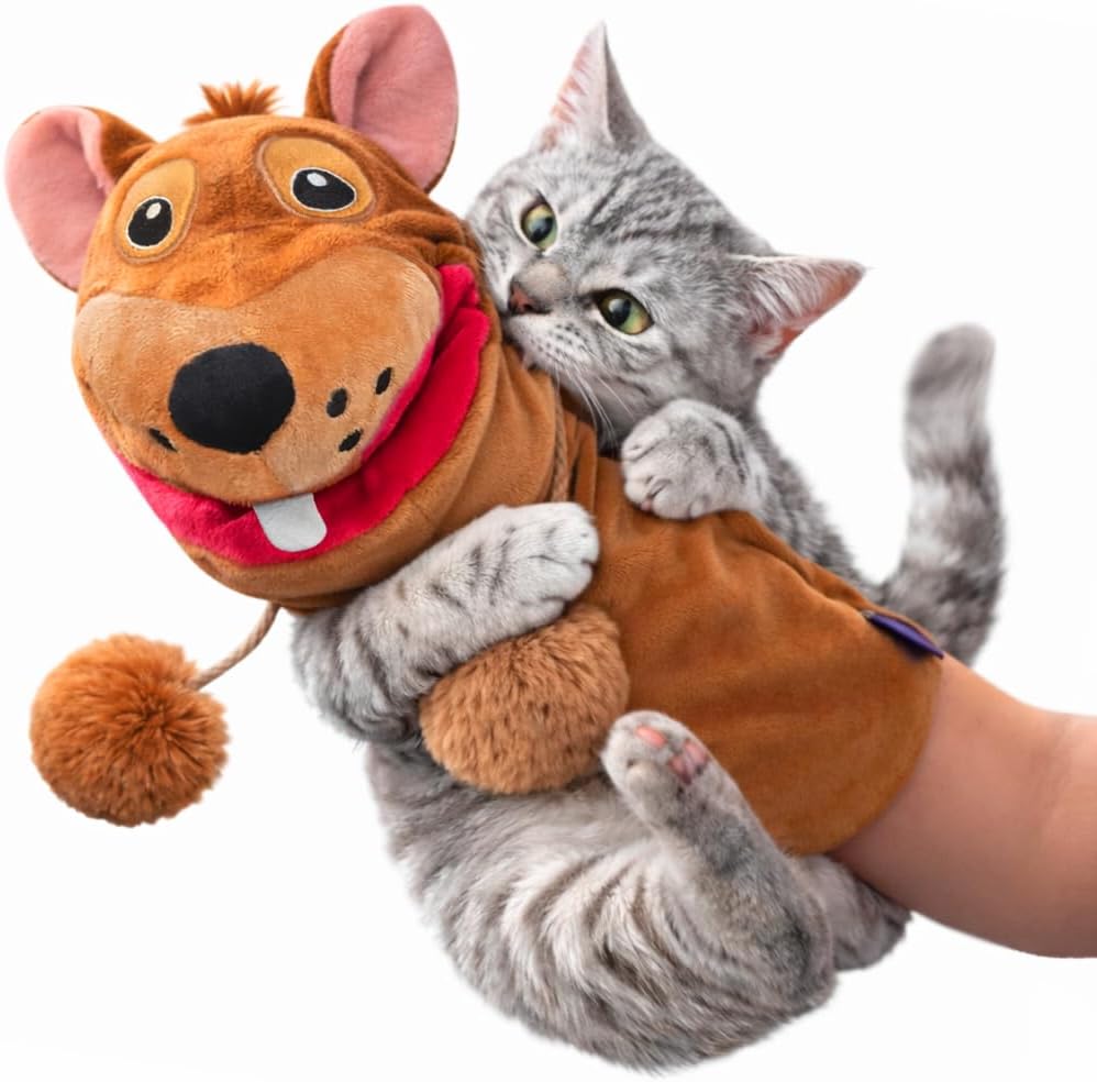 Meow Mitt Wearable Cat Wrestling Glove Puppet