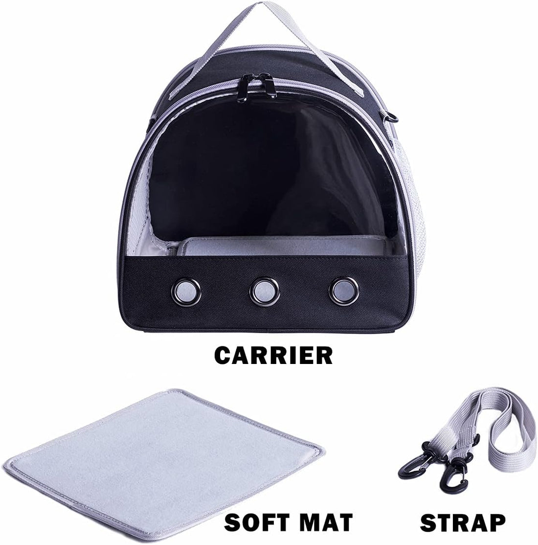 Guinea Pig Carrier Backpack, Clear Bubble Window Backpack for Guinea